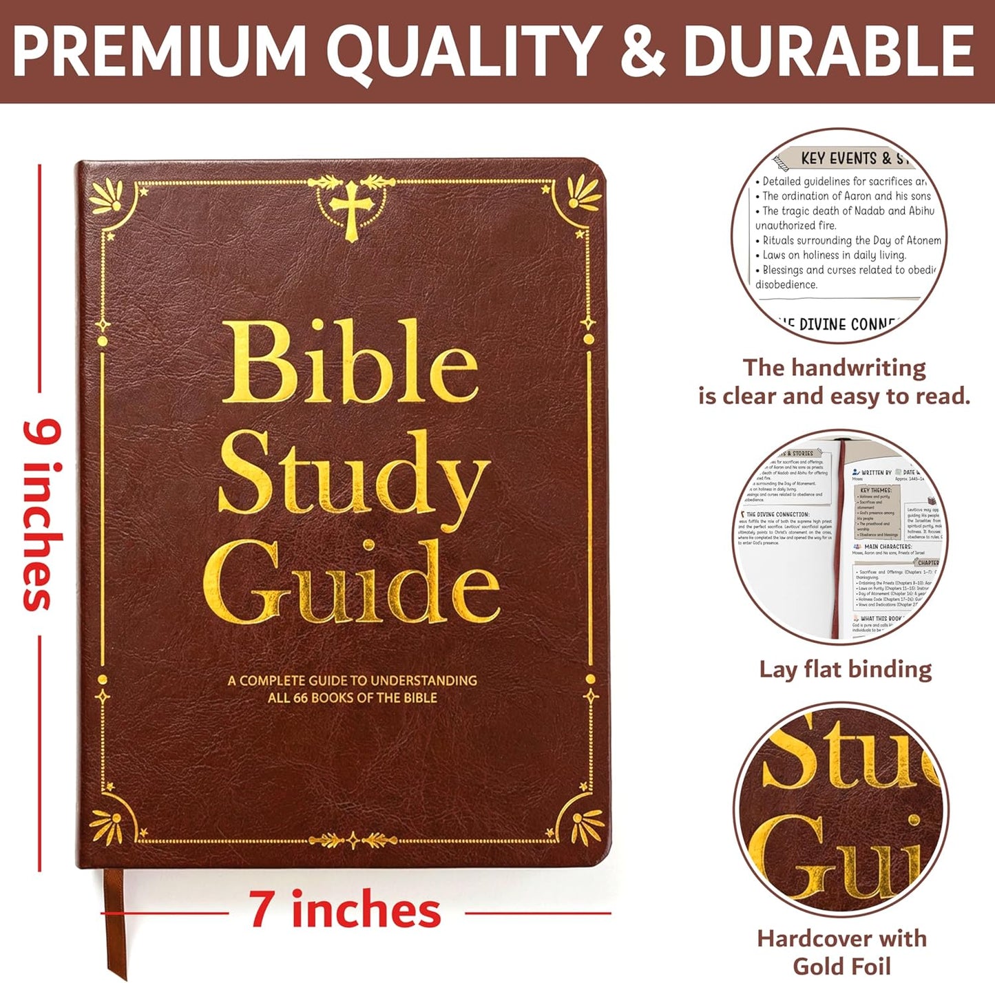 Beawart Bible Study Guide for Women & Men – Beginner-Friendly Study of All 66 Books with Life Application & Reflection Notes - BEAWART
