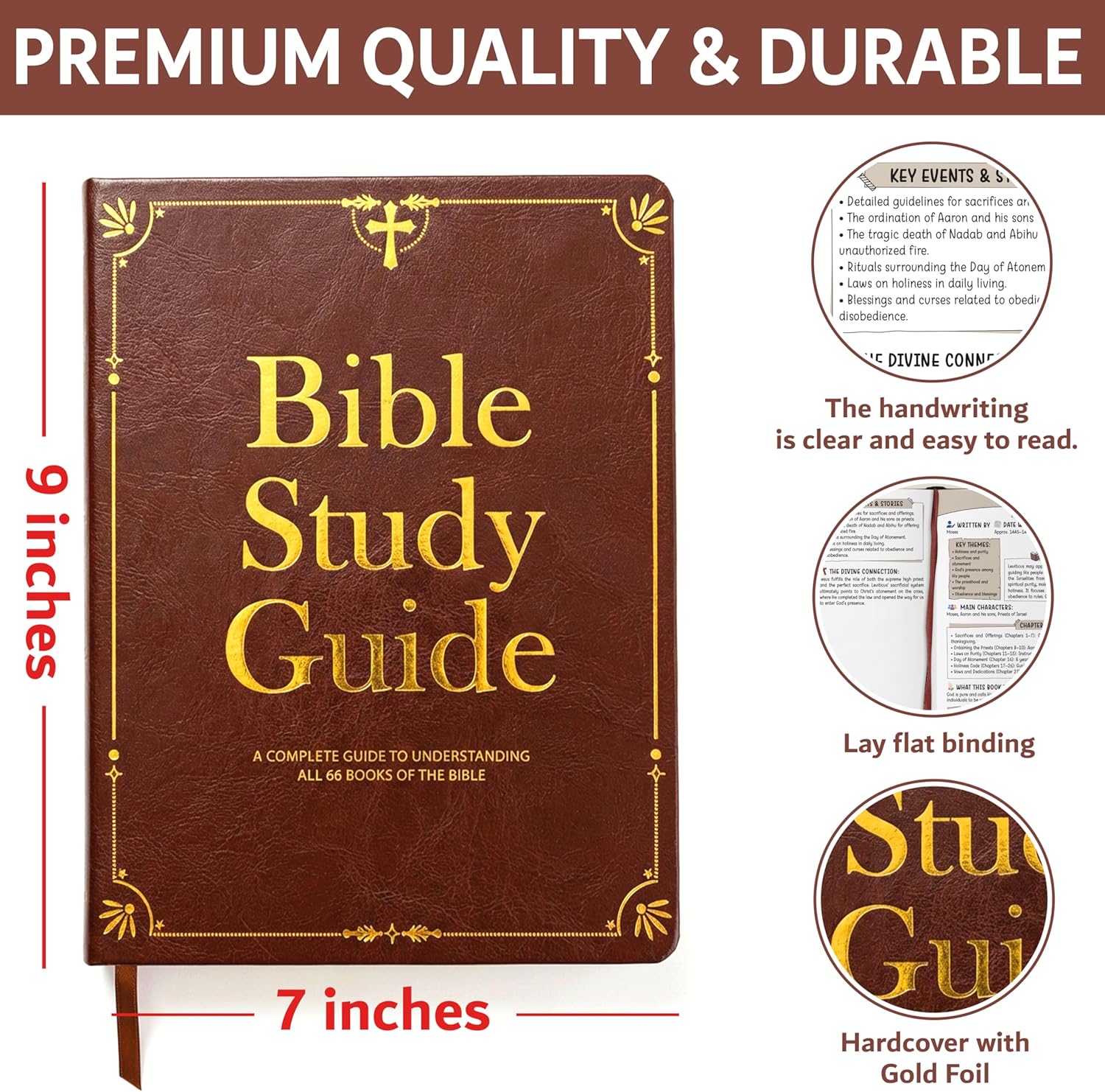 Beawart Bible Study Guide for Women & Men – Beginner-Friendly Study of All 66 Books with Life Application & Reflection Notes - BEAWART