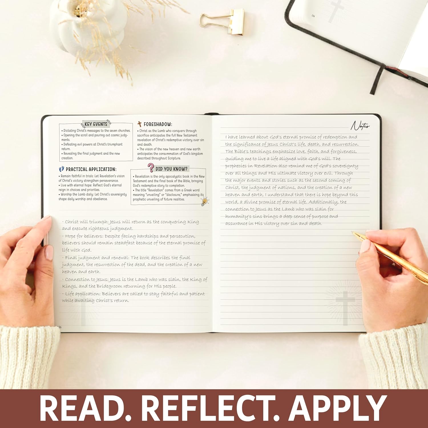 Beawart Bible Study Guide for Women & Men – Beginner-Friendly Study of All 66 Books with Life Application & Reflection Notes - BEAWART