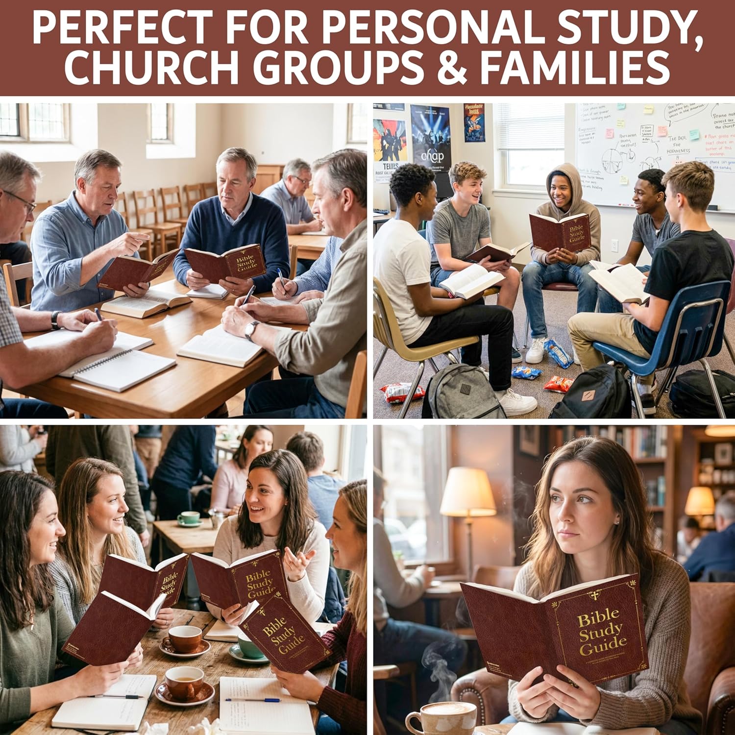 Beawart Bible Study Guide for Women & Men – Beginner-Friendly Study of All 66 Books with Life Application & Reflection Notes - BEAWART